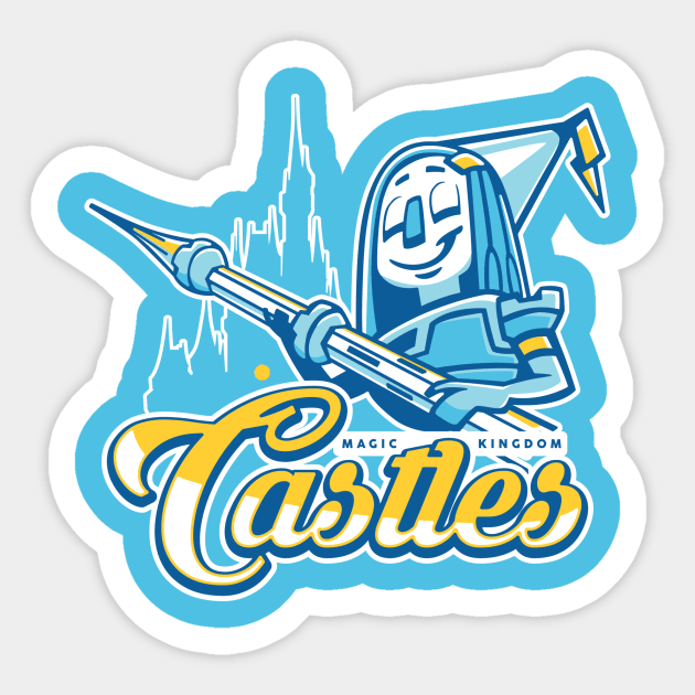 Magic Kingdom Castles Sticker by MandelasMicrocosm